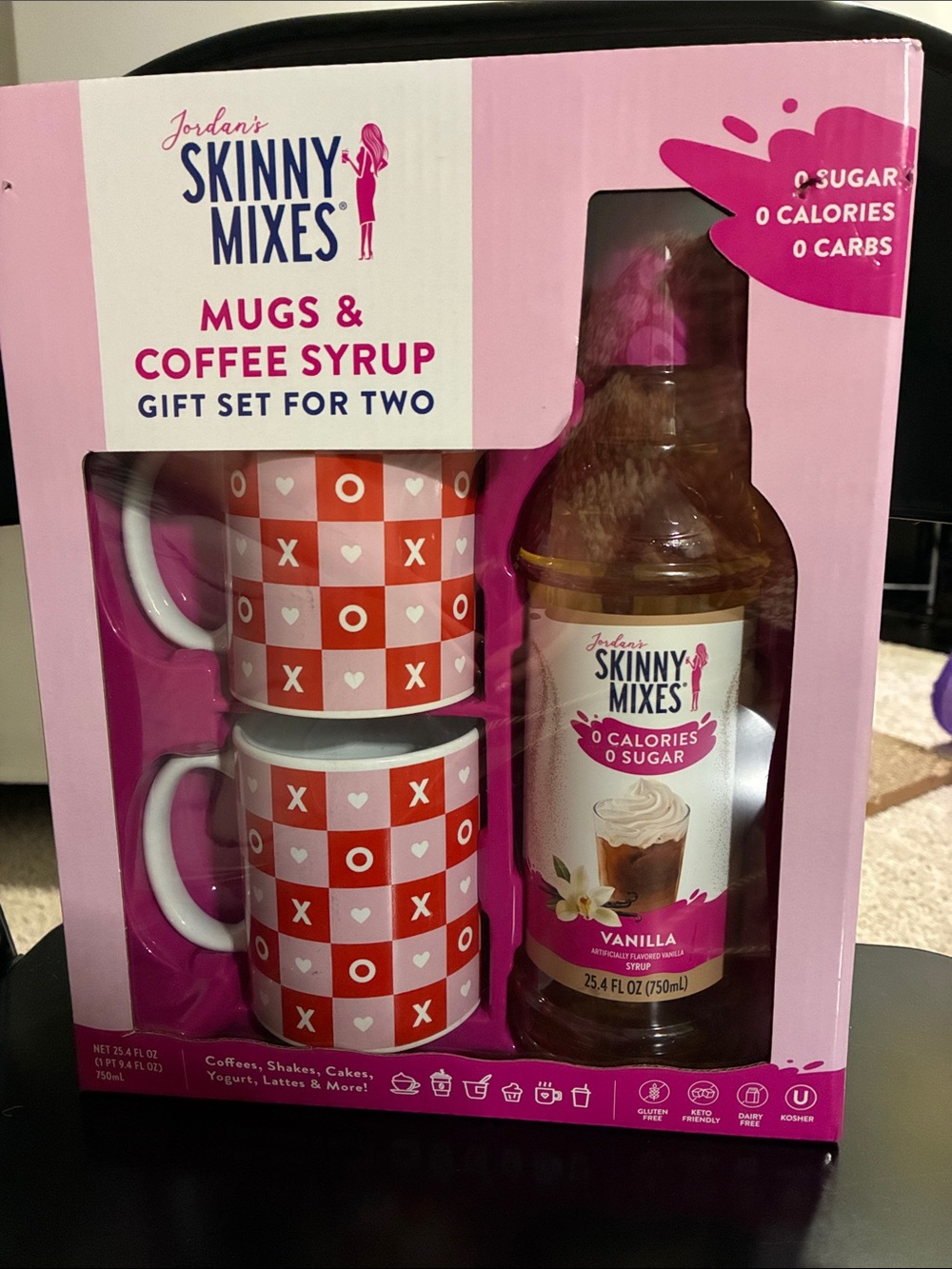 Coffe Mug & Syrup Set
